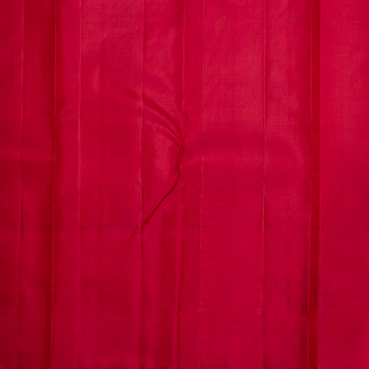 Hayagrivas Handloom Wine Maroon Kanjivaram Silk Saree with Rani Pink Border KBF391F2-5
