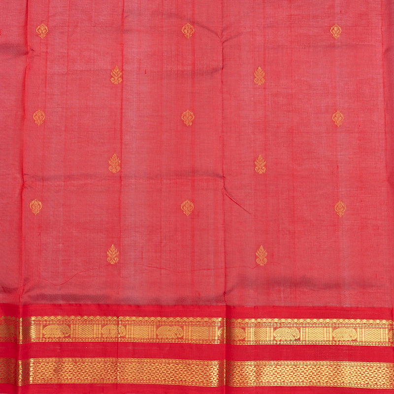 Hayagrivas MS Blue Pure Silk Cotton Saree SSCBF36D3-17