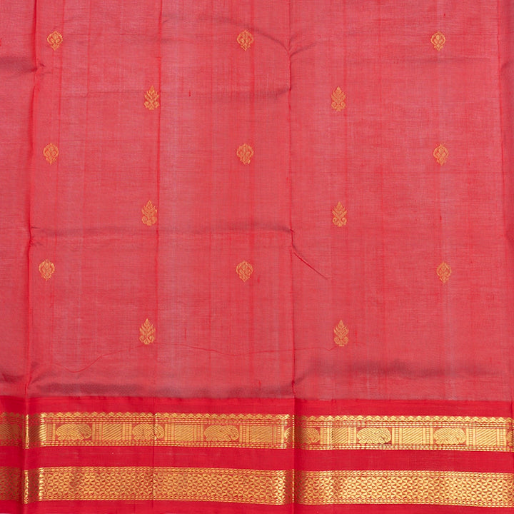 Hayagrivas MS Blue Pure Silk Cotton Saree SSCBF36D3-17