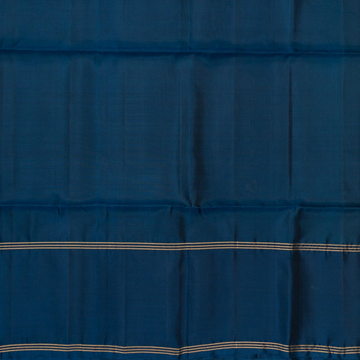 Hayagrivas Chocolate Brown Handloom Soft Silk Saree KBF233E1-5