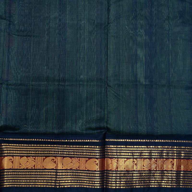 Hayagrivas Pista Green Pure Silk Cotton Saree SSCBF16D4-15