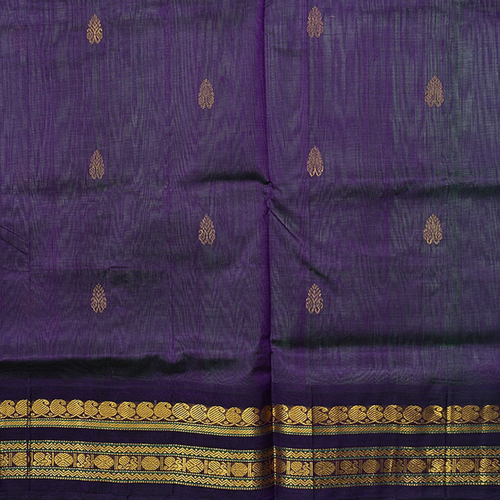 Hayagrivas Parrot Green Pure Silk Cotton Saree SSCBF34D5-31