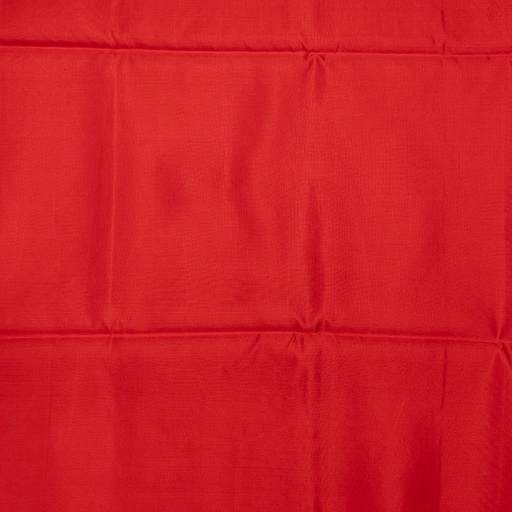 Hayagrivas Red Handloom Soft Silk Saree KBE674G2-18