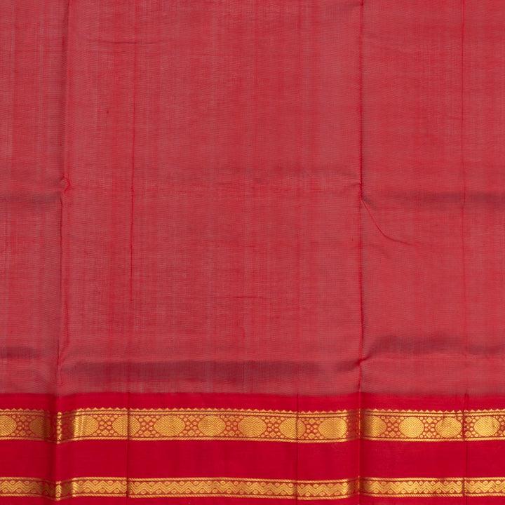 Hayagrivas Black &amp; White Checks Pure Silk Cotton Saree HBF42D5-2