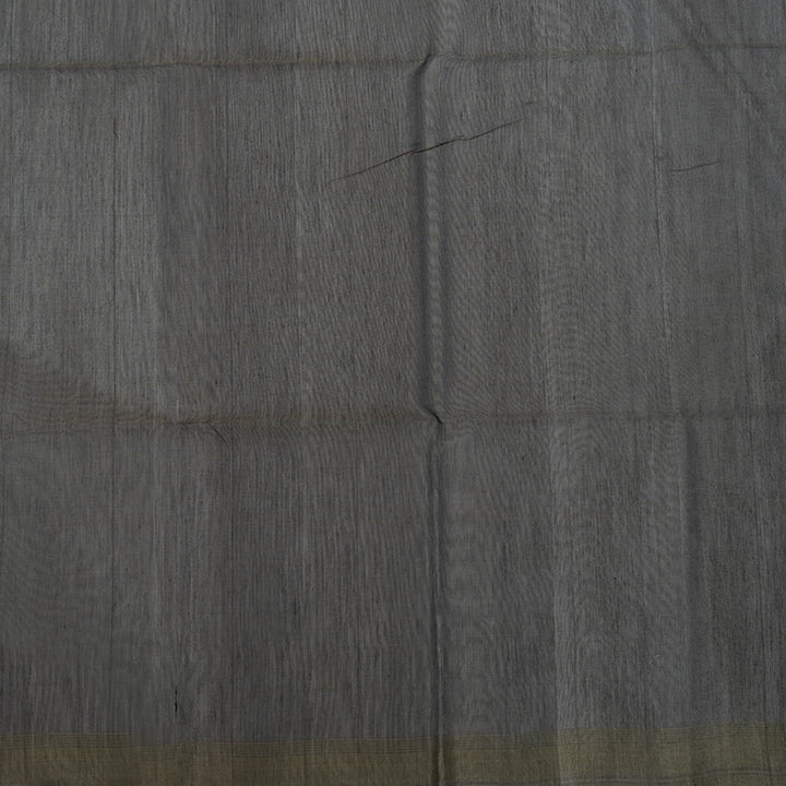 Hayagrivas Rama Green Ikkat Kora Silk Cotton Saree KSBE92A10-12