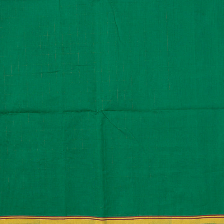 Hayagrivas Green Handloom Kanchi Cotton Saree SSCBF104F6-2