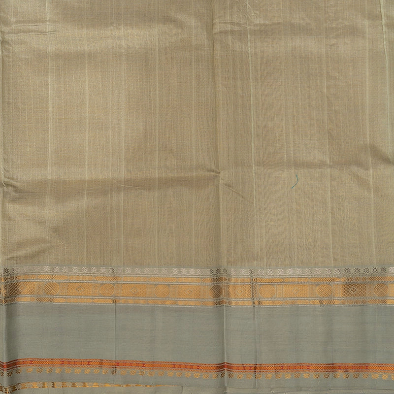 Hayagrivas Golden Yellow Pure Silk Cotton Saree SSCBF55E10-3