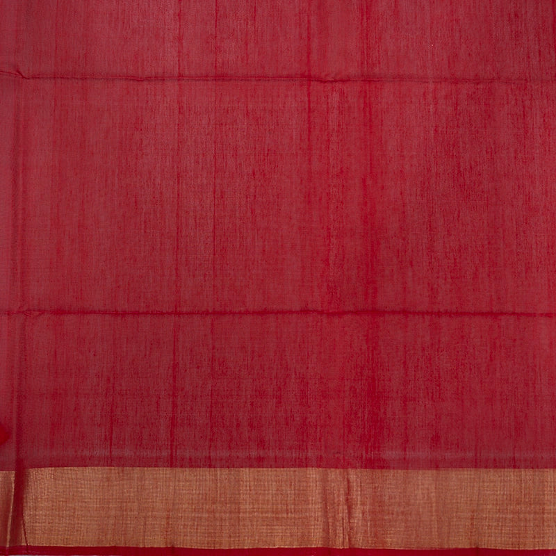 Hayagrivas Parrot Green Ikkat Kora Silk Cotton Saree KBE2149A2-11