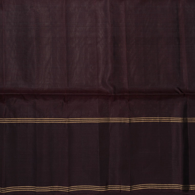 Hayagrivas Elephant Grey Handloom Soft Silk Saree KBF232E2-13