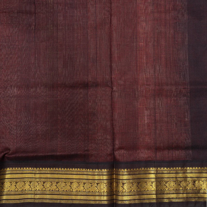 Hayagrivas Peach Pink Pure Silk Cotton Saree SSCBF55E1-6