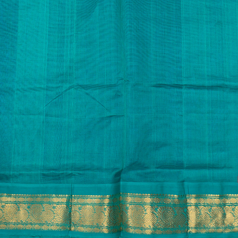 Hayagrivas Royal Blue Pure Silk Cotton Saree SSCBF56E9-26