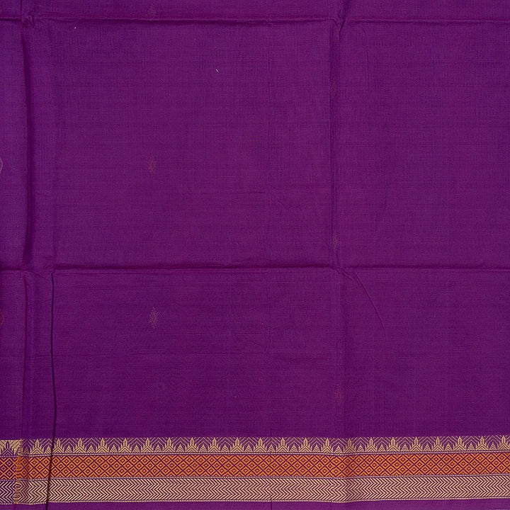 Hayagrivas Vadamalli Purple Handloom Kanchi Cotton Saree SSCBF104F10-1