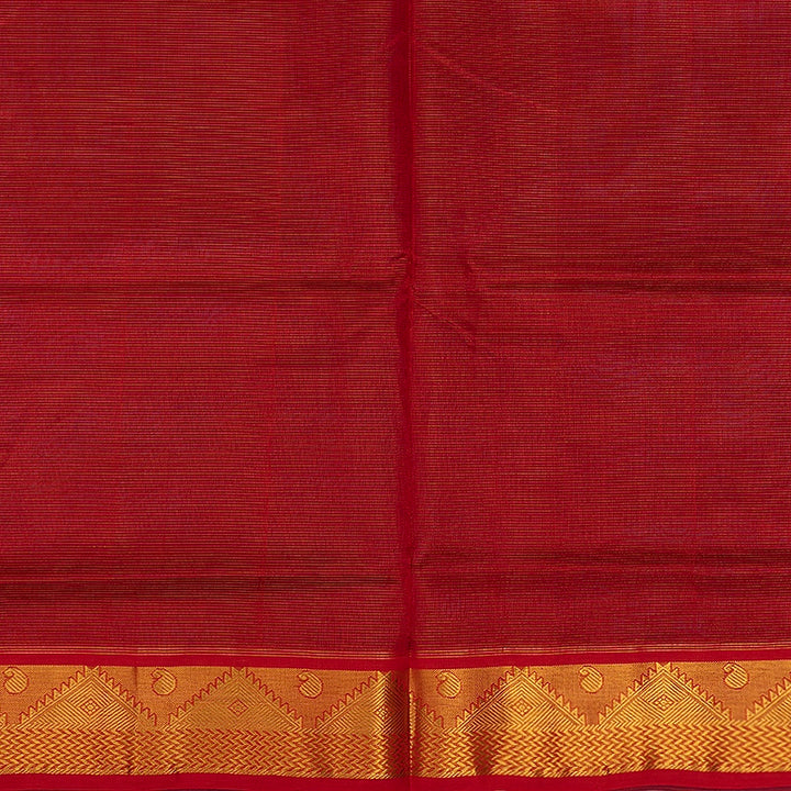 Hayagrivas Royal Blue Pure Silk Cotton Saree SSCBF53E7-6