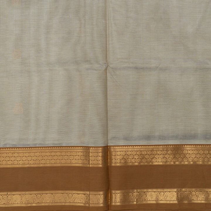 Hayagrivas Beige Kanchi Silk Cotton Saree SSCBF38D6-16