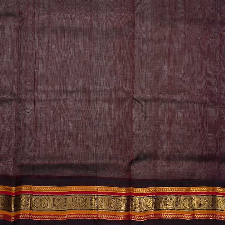 Hayagrivas Light Grey Pure Silk Cotton Saree SSCBF56E11-8