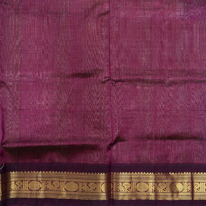 Hayagrivas Sandal Pure Silk Cotton Saree SSCBF56E5-10