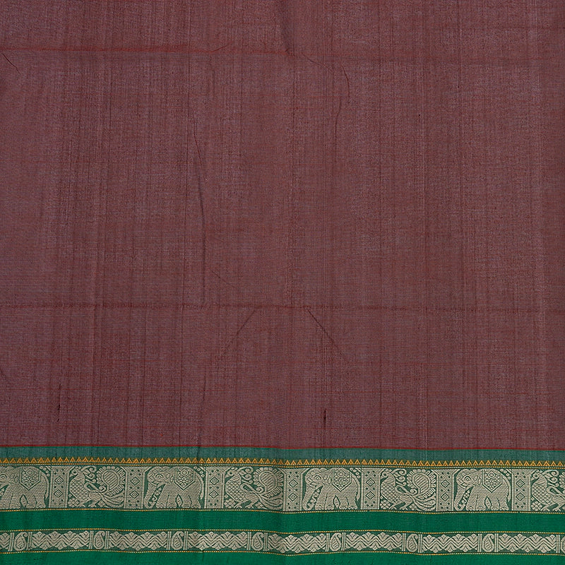 Hayagrivas Brown Handloom Kanchi Cotton Saree SSCBF103F7-3