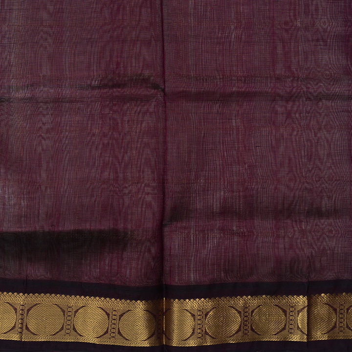 Hayagrivas Beige Pure Silk Cotton Saree SSCBF56E6-5