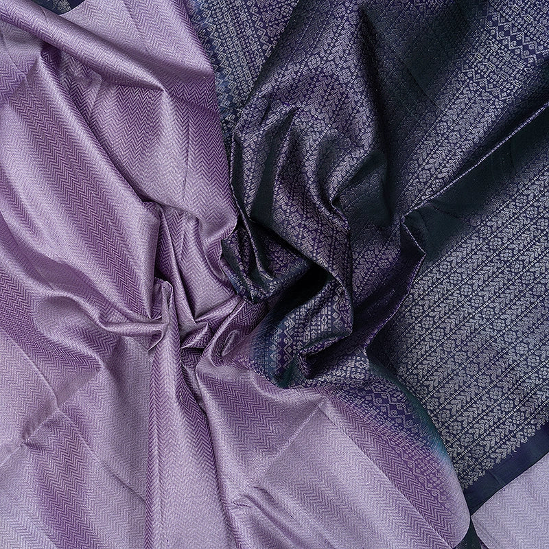 Hayagrivas Lilac Handloom Soft Silk Saree KBF536G2-28