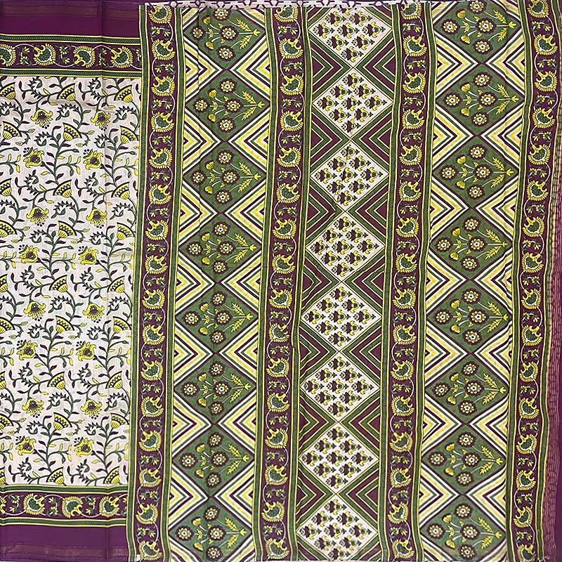Hayagrivas Sandal Fancy Cotton Sarees