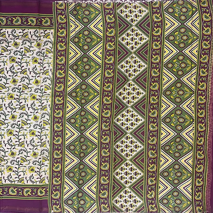 Hayagrivas Sandal Fancy Cotton Sarees