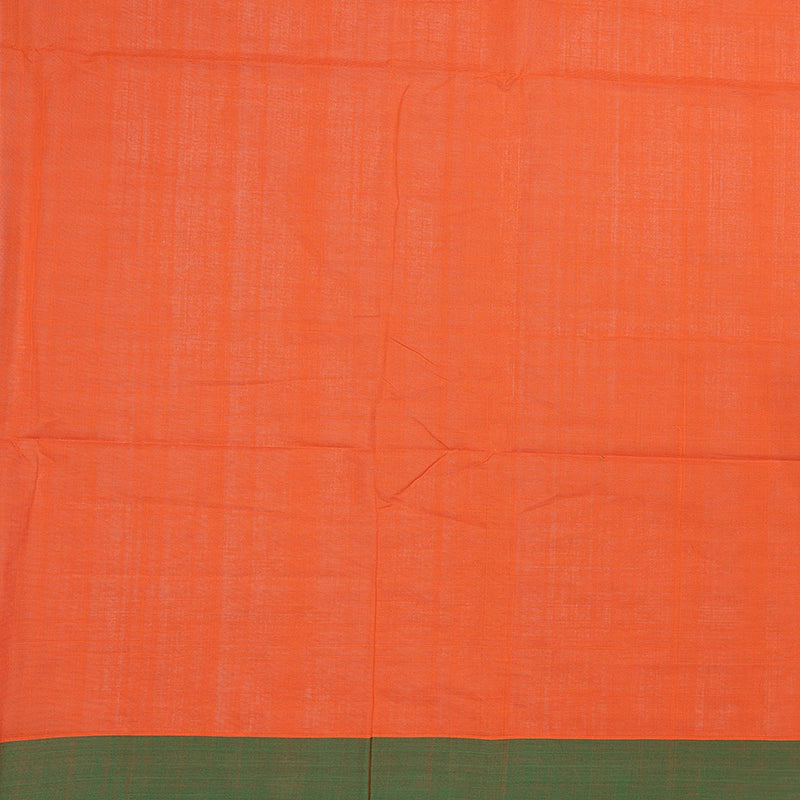 Hayagrivas Orange Handloom Kanchi Cotton Saree SSCBF103F3-1