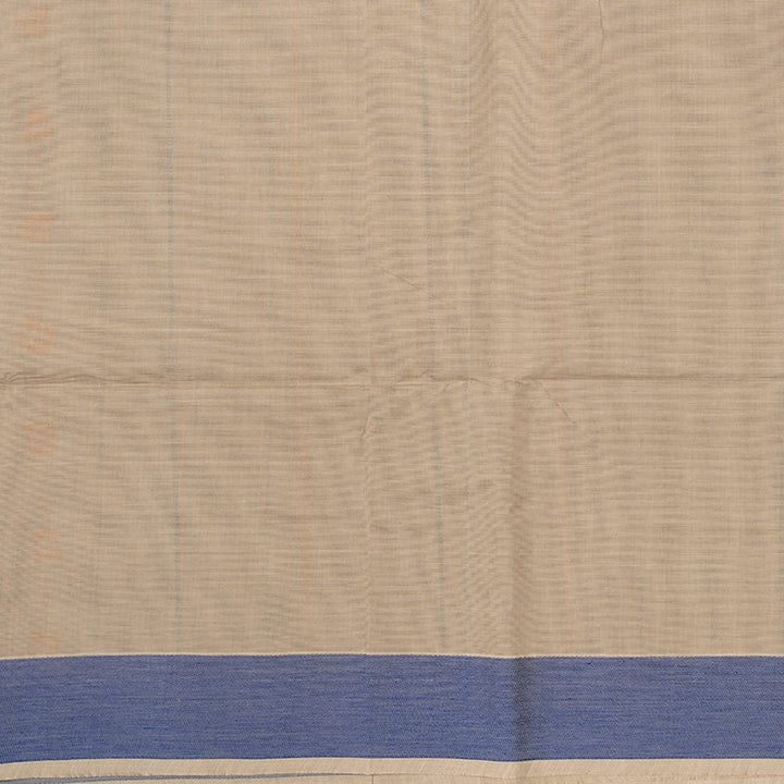 Hayagrivas Beige Handloom Kanchi Cotton Saree SSCBF104F1-2