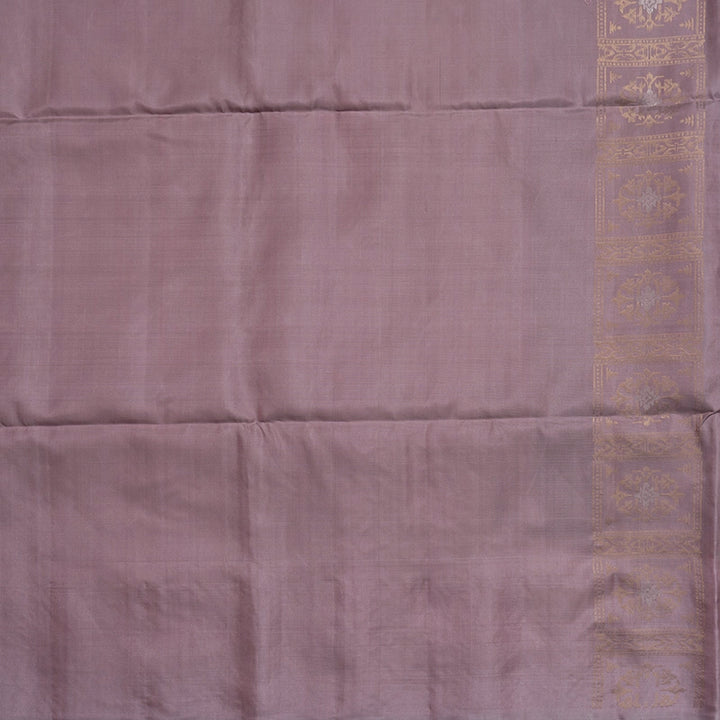Hayagrivas Chocolate Brown Handloom Soft Silk Saree KBF553G15-2