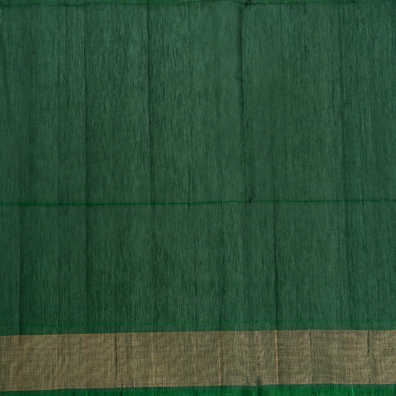 Hayagrivas Yellow Ikkat Kora Silk Cotton Saree KBE2149A2-2