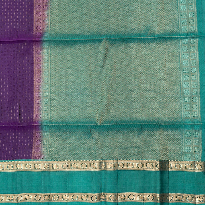 Hayagrivas Purple Handloom Soft Silk Saree KBF532G4-26