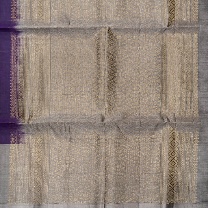 Hayagrivas Purple Handloom Soft Silk Saree KBF535G2-18