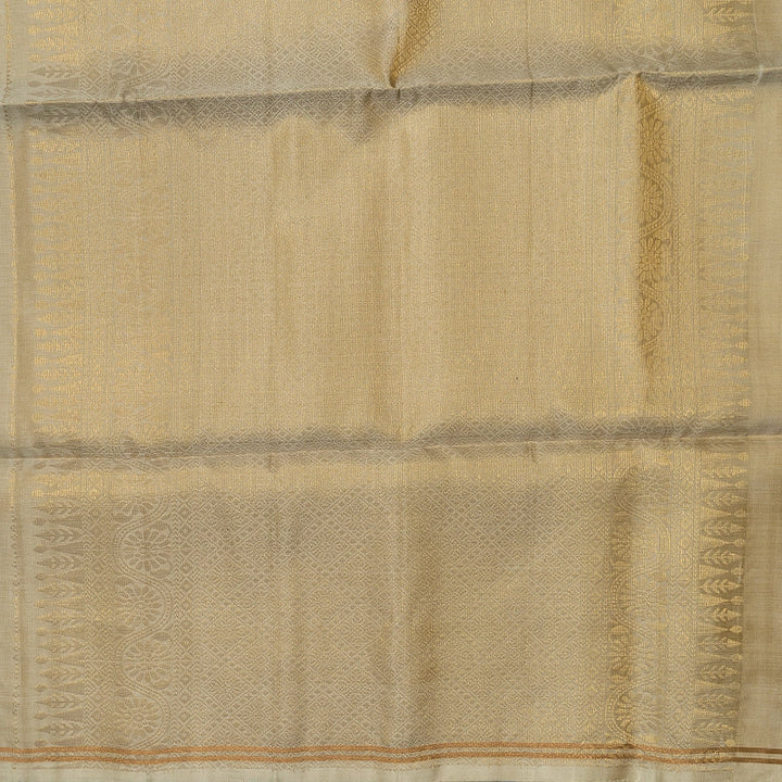 Hayagrivas Beige Handloom Soft Silk Saree KBF535G2-7