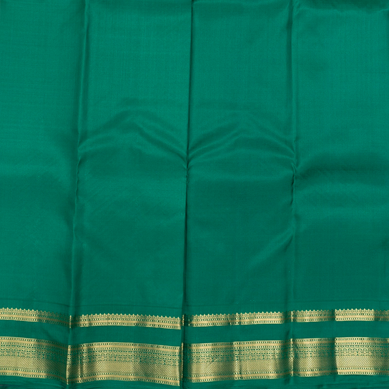 Hayagrivas Handloom Pink Kanjivaram Silk Saree with Manthalir Green Border KBF688G2-18