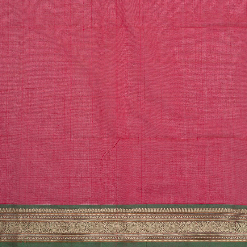 Hayagrivas Pink Handloom Kanchi Cotton Saree SSCBF132H16-1