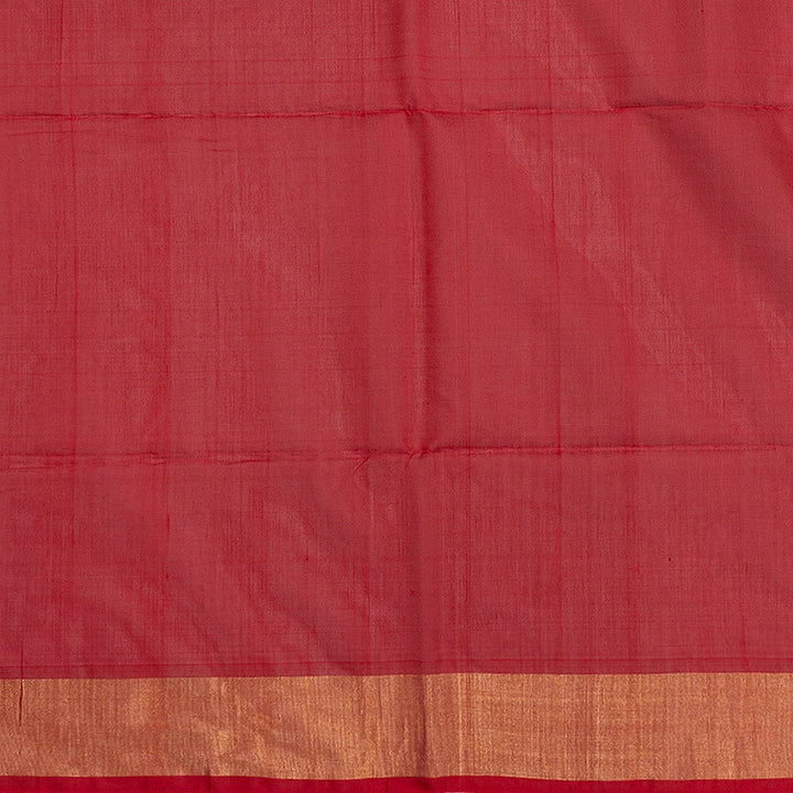 Hayagrivas Bottle Green Ikkat Kora Silk Cotton Saree SSCBF155H1-87