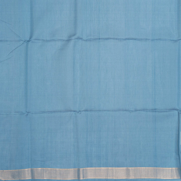 Hayagrivas Powder Blue Kora Silk Cotton Saree SSCBF156H2-59