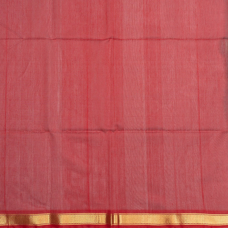 Hayagrivas Mehandi Green Kora Silk Cotton Saree SSCBF156H3-15