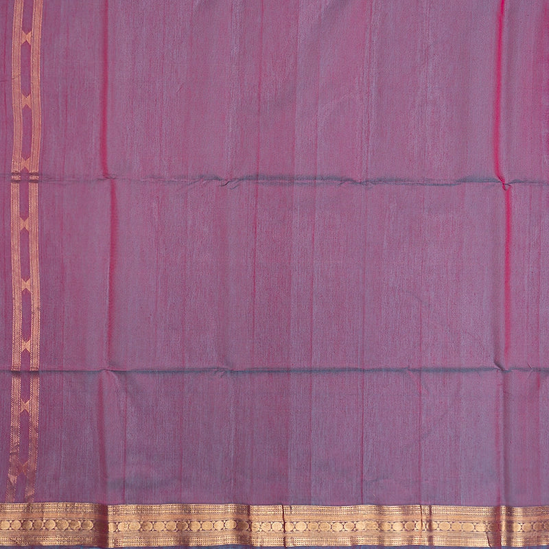 Hayagrivas Rani Pink Kora Silk Cotton Saree SSCBF156H5-9