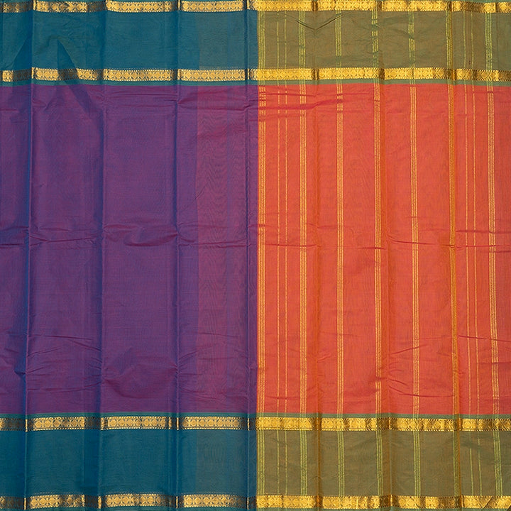 Hayagrivas Purple Handloom Chettinad Cotton Saree SSCBF167I1-17