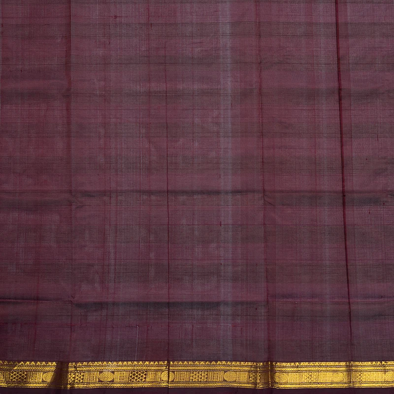 Hayagrivas Multicolour Checks Pure Silk Cotton Saree SSCBF175I5-1