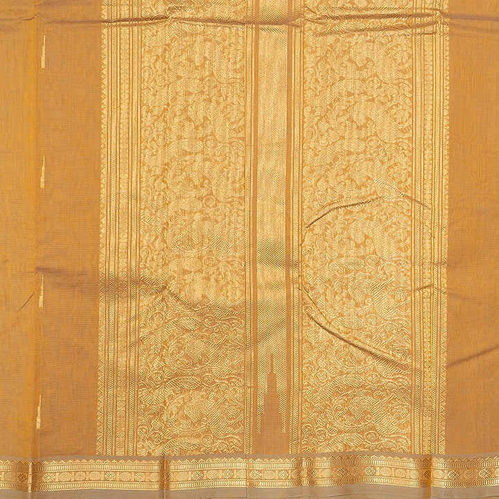 Hayagrivas Sandal Handloom Kanchi Cotton Saree SSCBF177I6-2