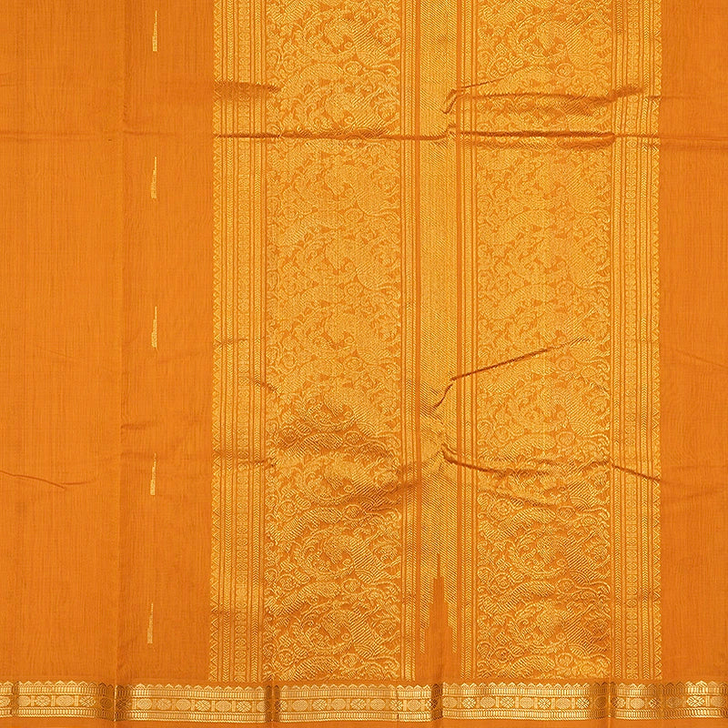 Hayagrivas Mambazham Orange Handloom Kanchi Cotton Saree SSCBF177I6-5