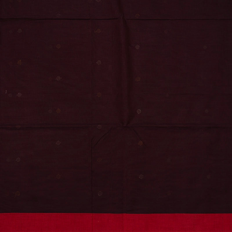 Hayagrivas Burgundy Handloom Kanchi Cotton Saree KSBE90A8-2