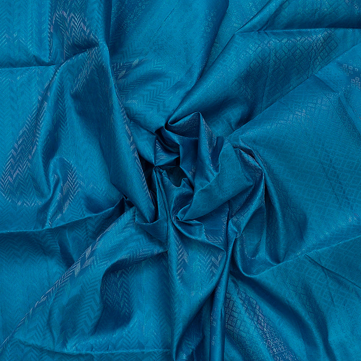 Hayagrivas Sky Blue Handloom Soft Silk Saree KBF534G20-1