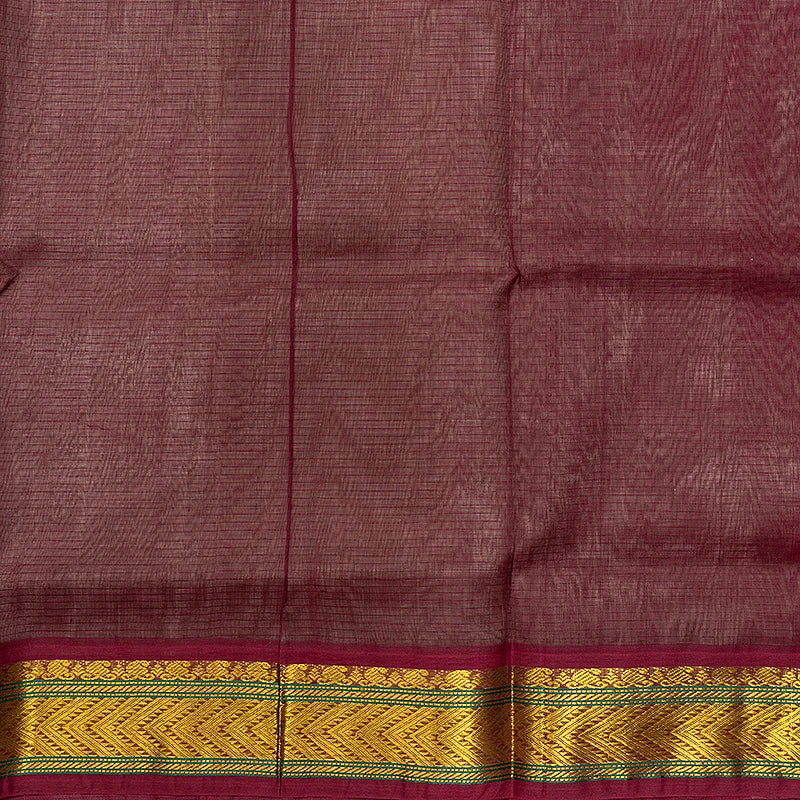 Hayagrivas Cement Green Pure Silk Cotton Saree SSCBF55E2-5