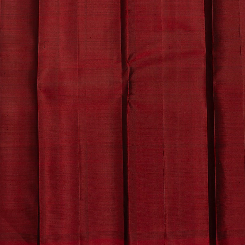 Hayagrivas Purplish-Blue Handloom Kanjivaram Silk Saree KBF103D2-2