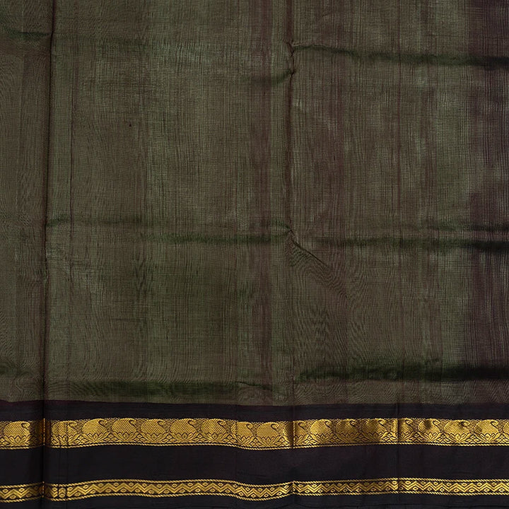 Hayagrivas Pista Green Pure Silk Cotton Saree SSCBF56E9-5