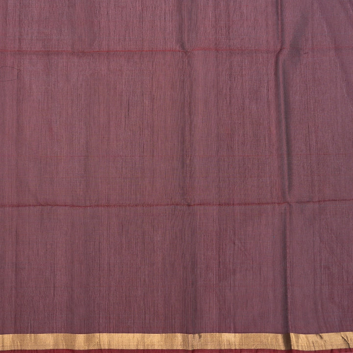 Hayagrivas Black Ikkat Kora Silk Cotton Saree KSBE92A10-13