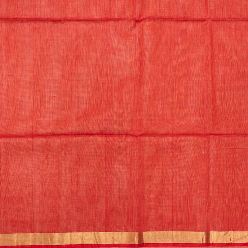 Hayagrivas Beige Kora Silk Cotton Saree KSBE27I2-12