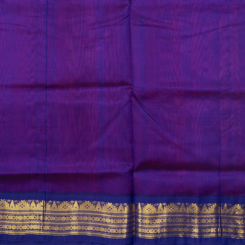 Hayagrivas Bright Pink Pure Silk Cotton Saree HBF42D14-3